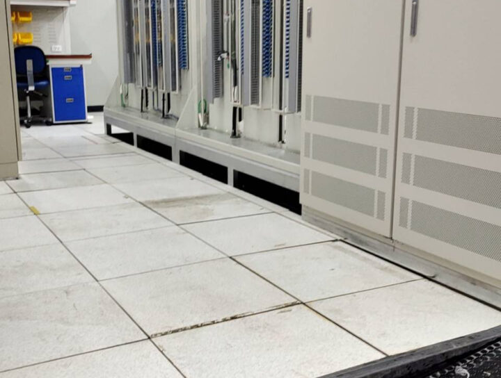 ทำความสะอาดศูนย์ซ่อมบำรุงรถไฟฟ้าสายสีแดง