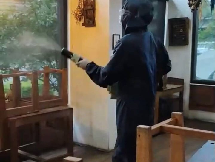 บริการพ่นฆ่าเชื้อ ดีคลีน ร้านอาหาร 05