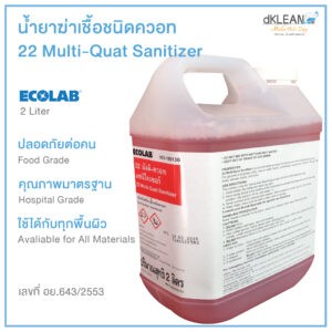 โปรโมชั่น ดีคลีน 22 Multi QUAT