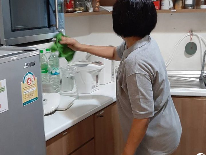 ทำความสะอาดไมโครเวฟ