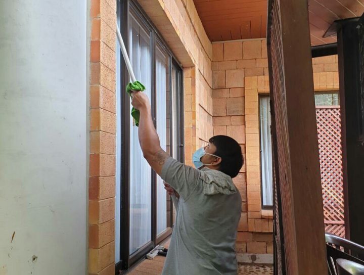 เช็ดกระจก