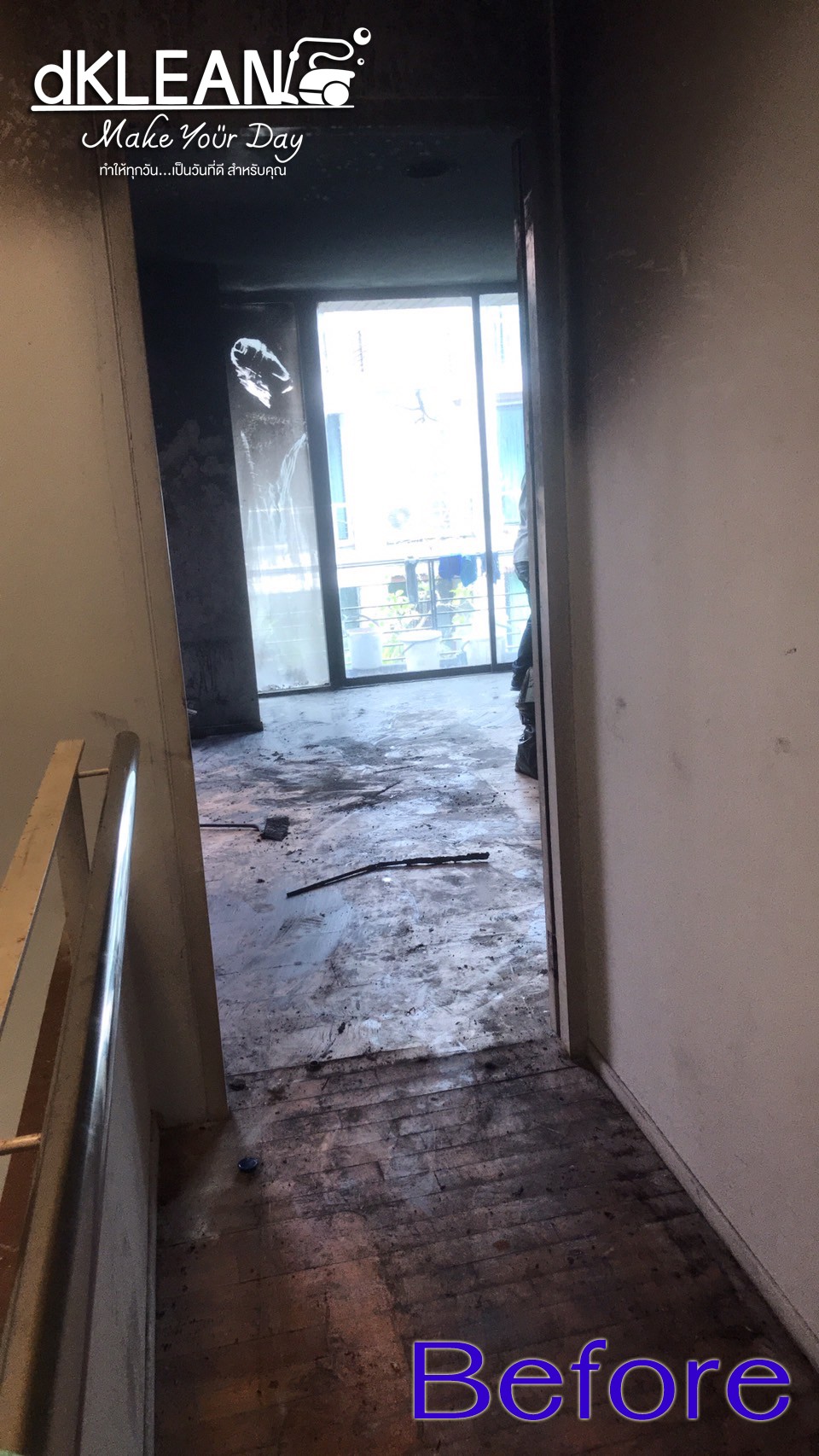 after fire cleaning
