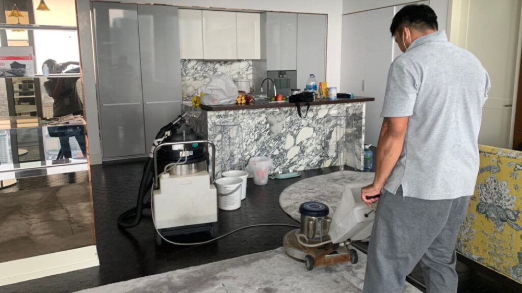 ฝุ่นแป้งจากการแต่งห้องอันตรายต่อปอด! ทางออกด้วยบริการ รับทำความสะอาด big cleaning คอนโด