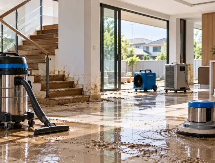 บริการ Big Cleaning ฟื้นฟูบ้านและอาคารหลังน้ำท่วม ขจัดคราบโคลน ตะกอน และพ่นฆ่าเชื้อโรคครบวงจร