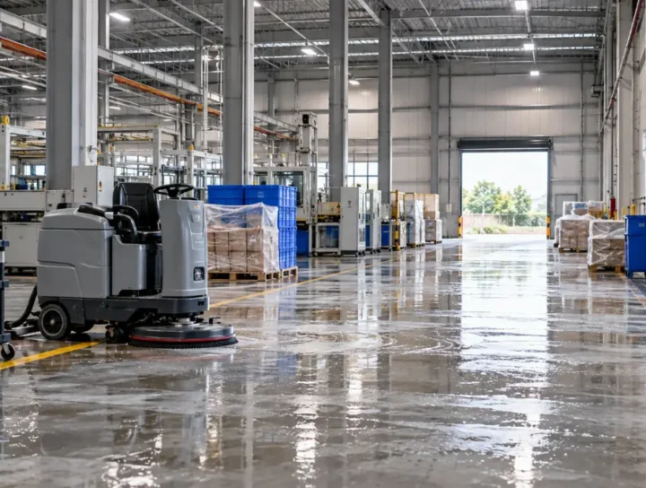 บริการรับเหมาทำความสะอาด Big Cleaning โรงงานอุตสาหกรรม คลังสินค้า และไลน์การผลิต มาตรฐานสากล